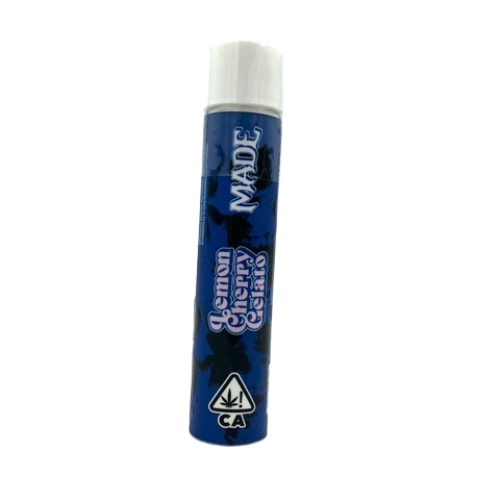 Photograph of product: Made Lemon Cherry Gelato Oui'd Hybrid Preroll 1g