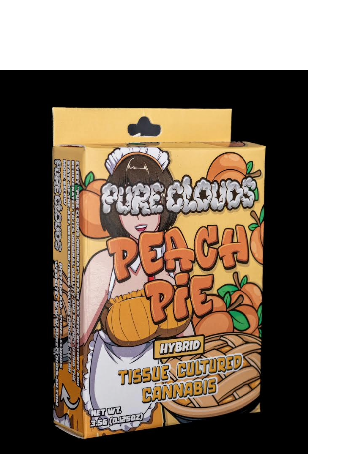 Photograph of product: Pure Clouds 3.5g Pre Pack | Peach Pie - Oui'd