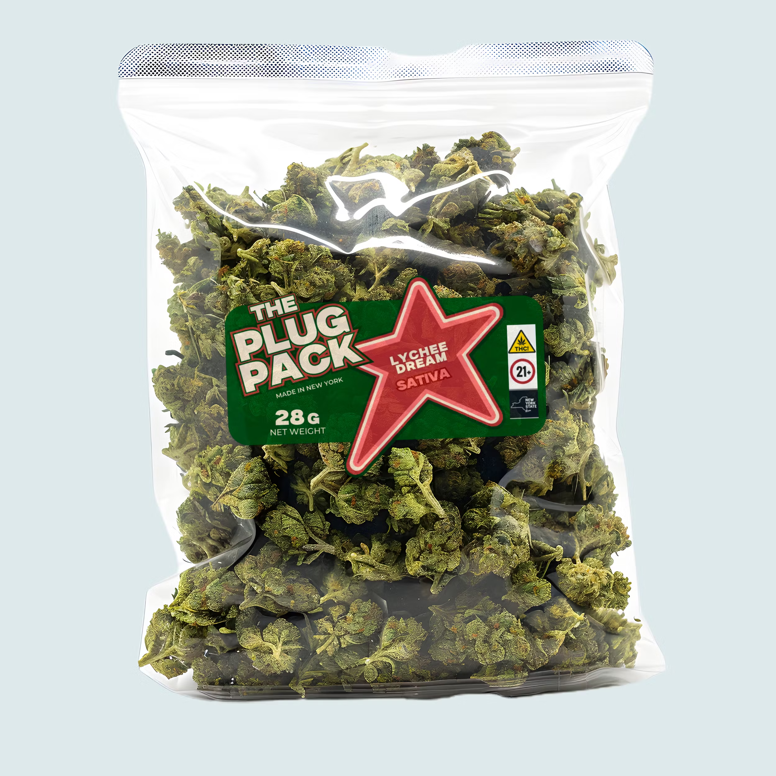 Photograph of product: The Plug Pack | Lychee Dream | 1oz - 28g
