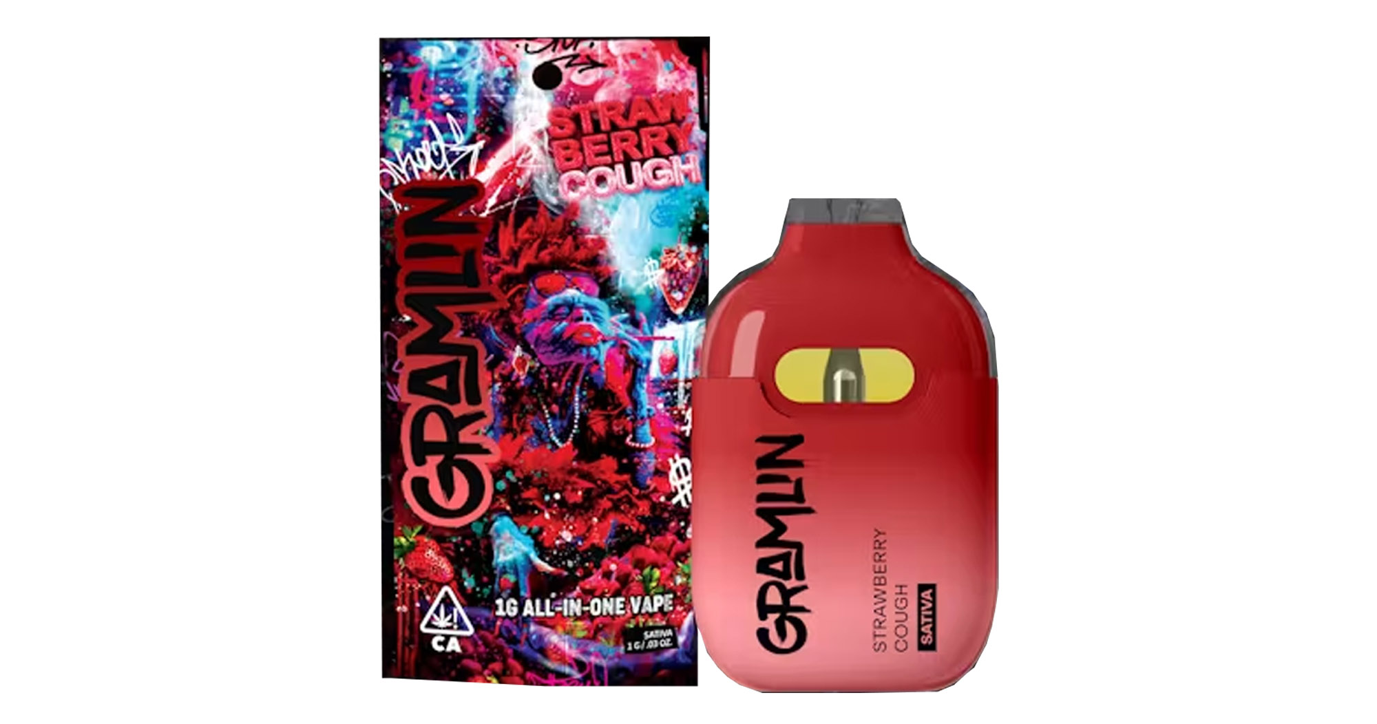 Photograph of product: RTU -1G - STRAWBERRY COUGH [S]