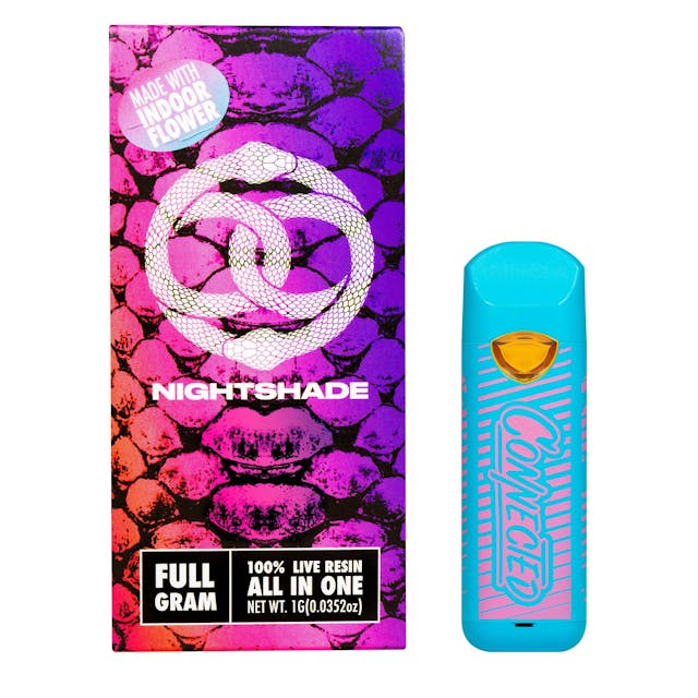 Photograph of product: Nightshade | 1g Live Resin AIO - 