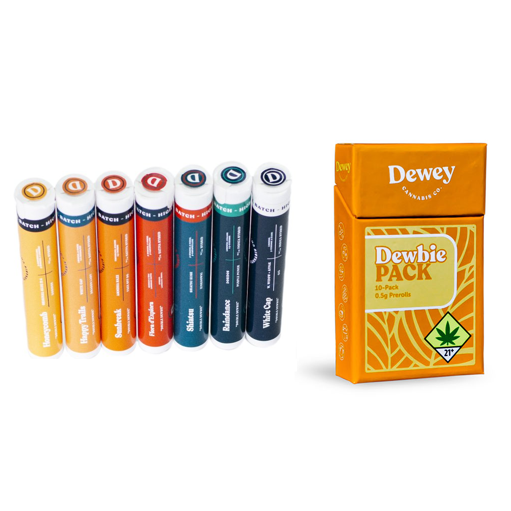 Photograph of product: Dewey Honey Buns Pre-Roll Oui'd Hybrid 2 x .5g