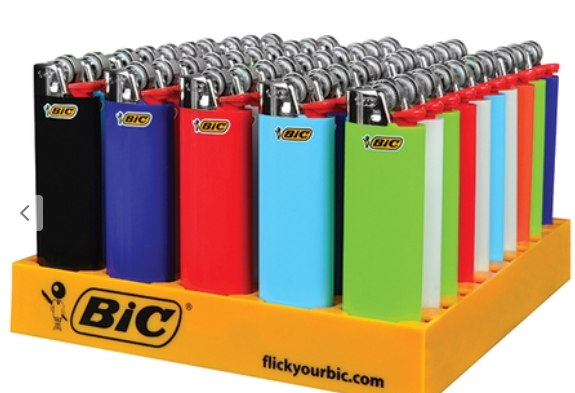 Photograph of product: BIC LIGHTER | ASSORTED COLORS