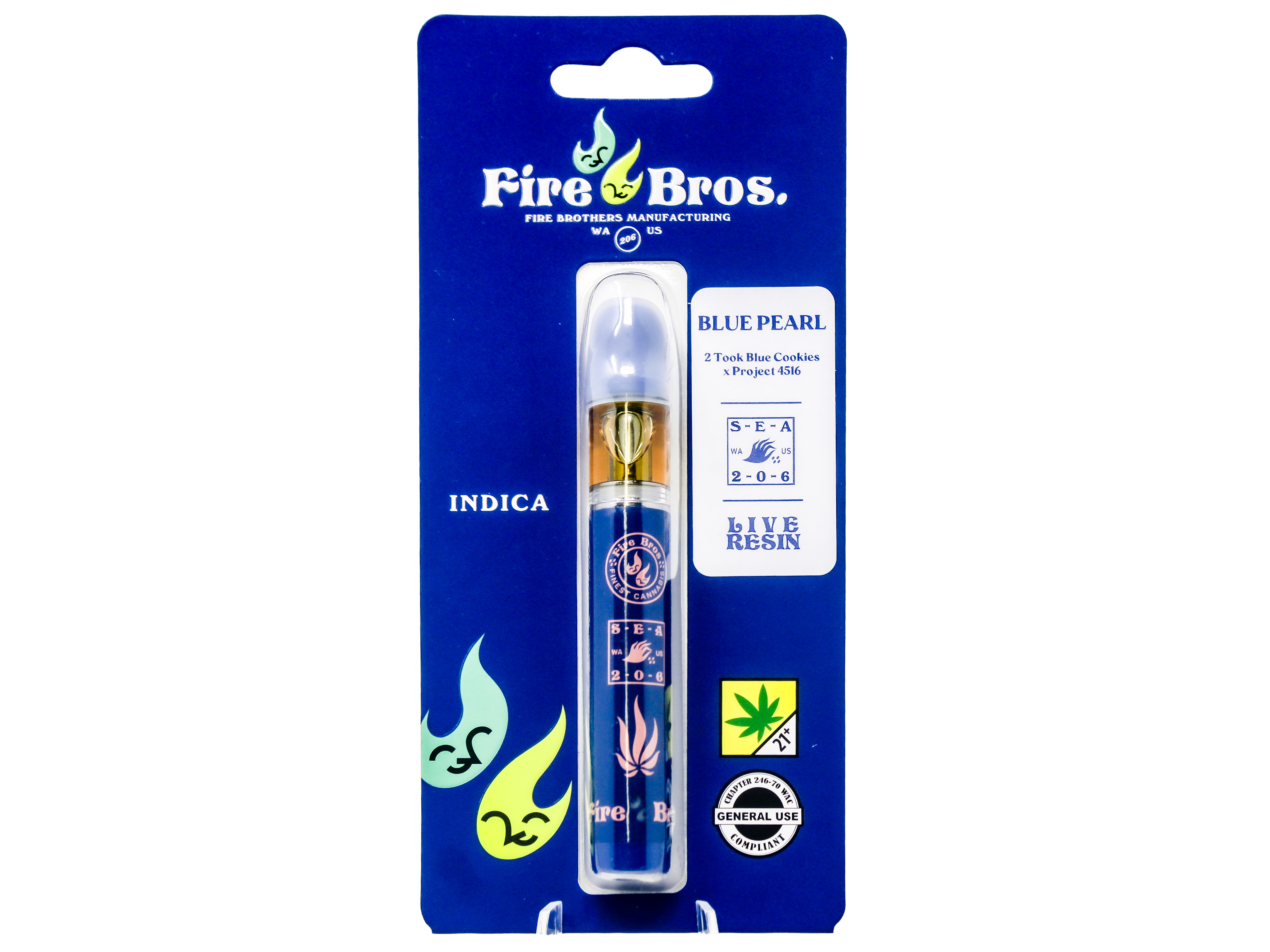 Photograph of product: FRB Blue Pearl Disposable Live Resin Cart 50388