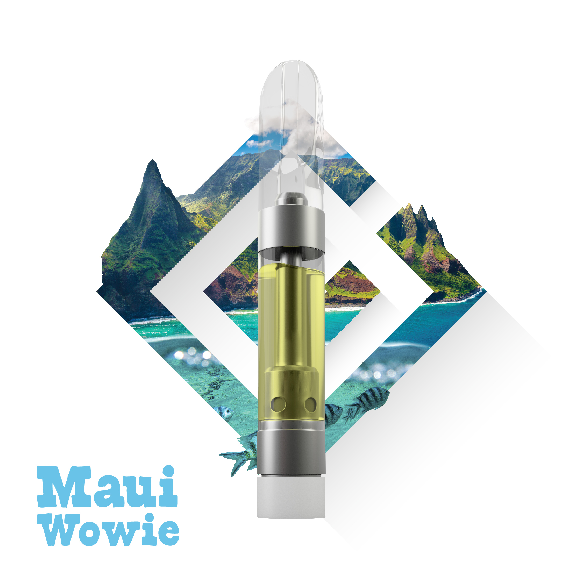 Photograph of product: Maui Wowie | 1g | Vape | Crystal Clear