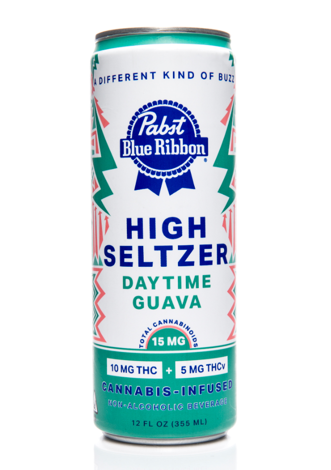 Photograph of product: Daytime Guava (S) PBR High Seltzer 2:1 TH-oui:TH-ouiV  - Pabst Labs