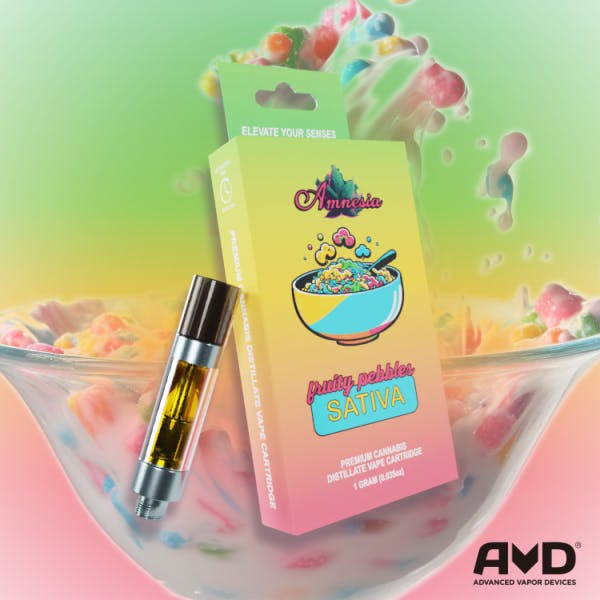 Photograph of product: Amnesia | Fruity Pebbles | 1g | Cartridge