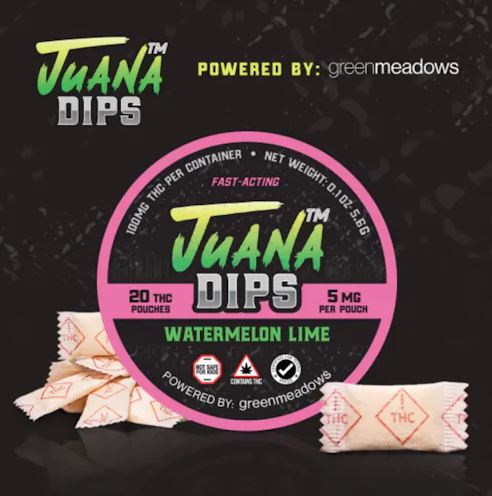 Photograph of product: Watermelon Lime | 100mg | Dips