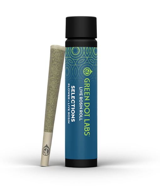 Photograph of product: Green Dot Labs Otoro + Otoro Live Rosin Roll 1g