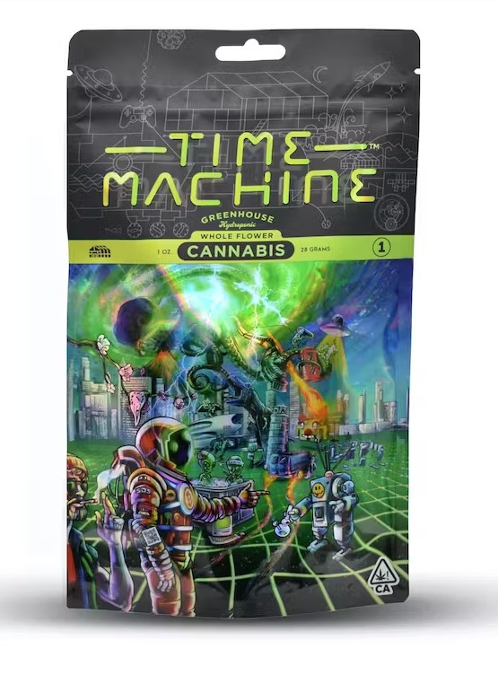 Photograph of product: Time Machine - Cereal Milk (Hybrid) Smalls Flower - 28g