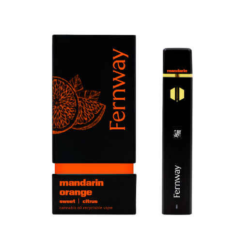 Photograph of product: Disposable Pen | Fernway [All in One Traveler Pro] Mandarin Orange