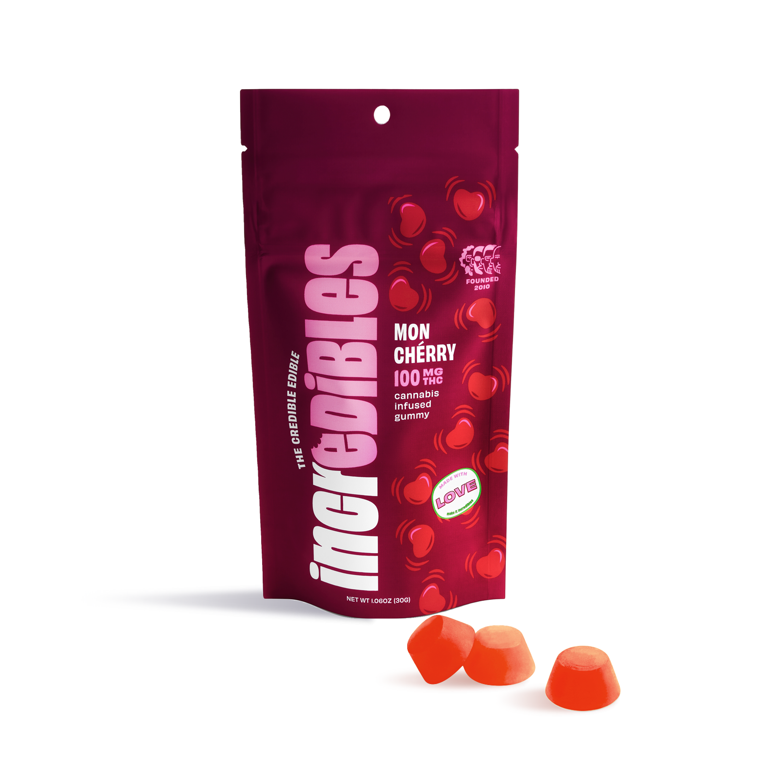Photograph of product: Gummies | Mon Cherry | 20pk