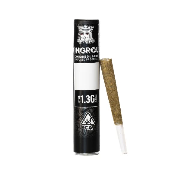 Photograph of product: Kingroll - Pineapple Breeze x Cannalope Kush Pre-Roll 1.3g - Kingroll - Pineapple Breeze x Cannalope Kush Pre-Roll 1.3g