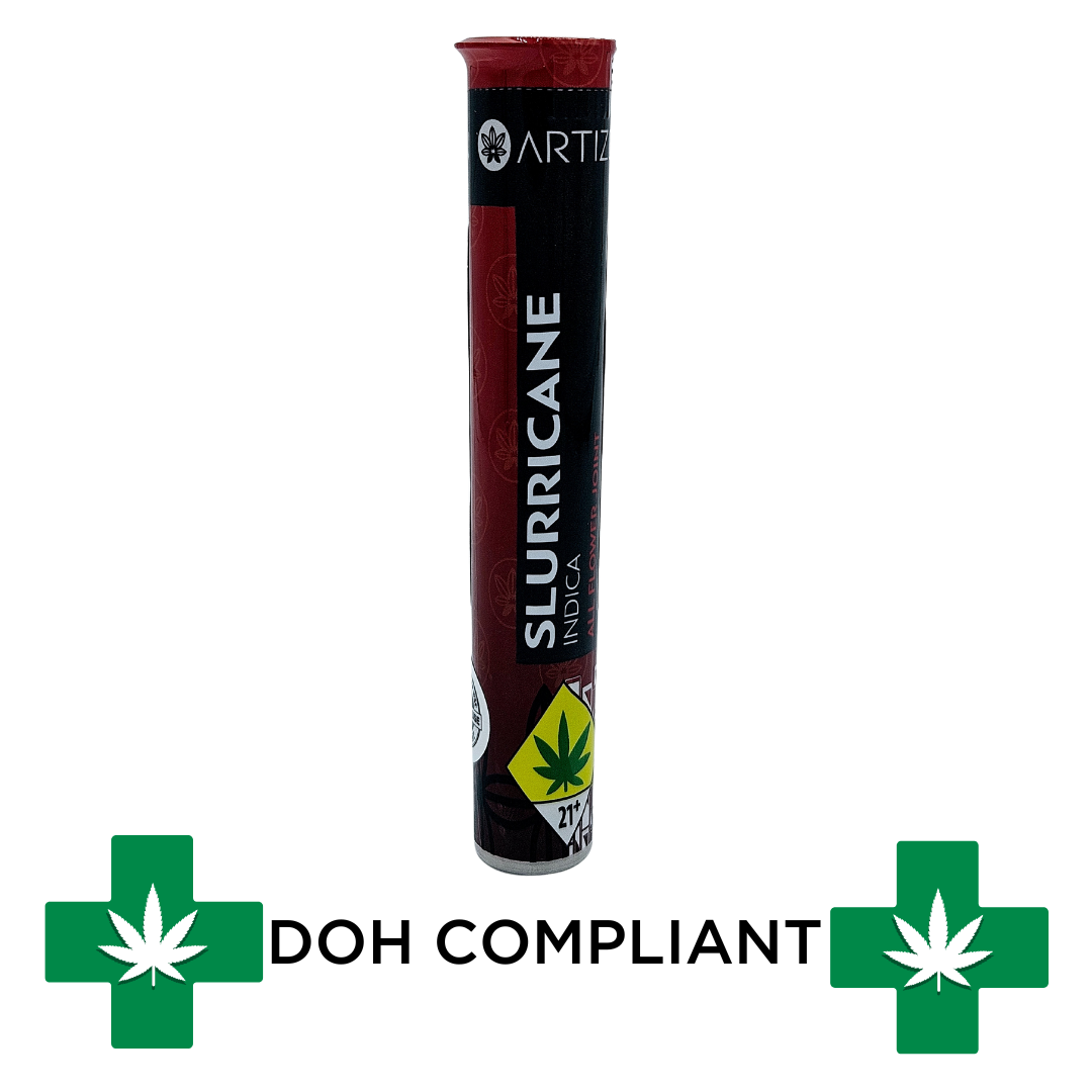 Photograph of product: DOH | Slurricane Pre-Roll 2pk | 1g