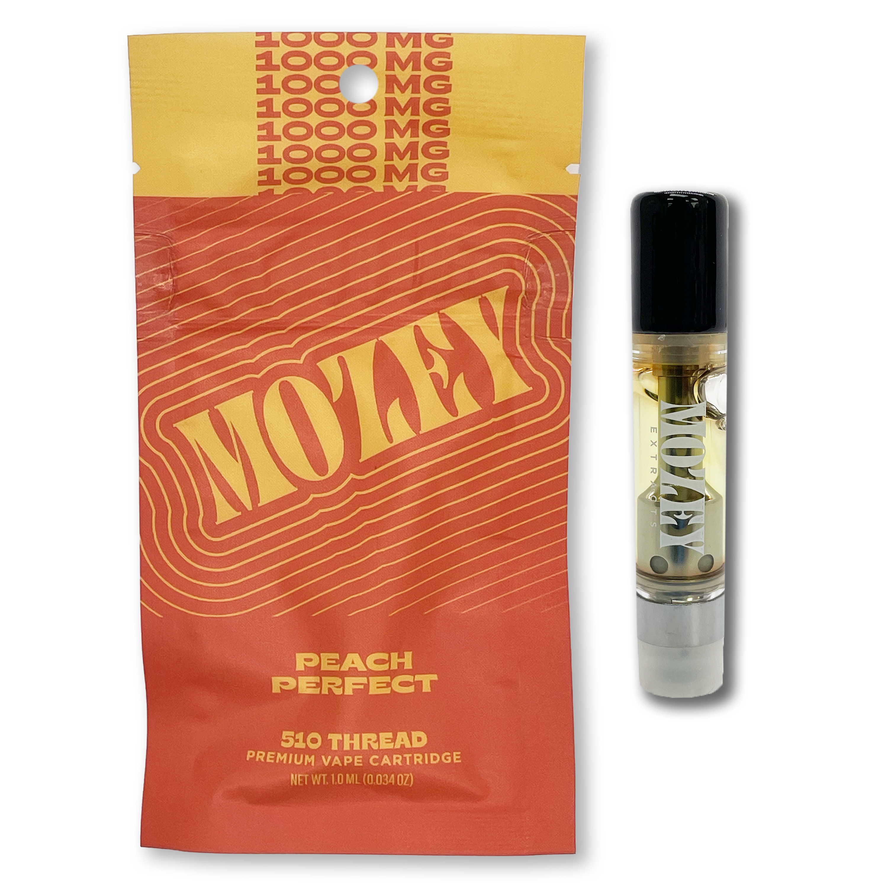 Photograph of product: Mozey - Peach Perfect Cartridge - 1g