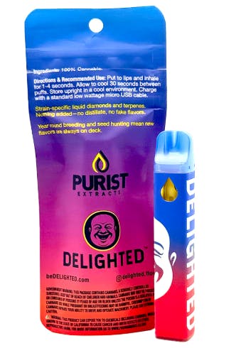 Photograph of product: Delighted | Gmo Z 1g Disposable   1 G