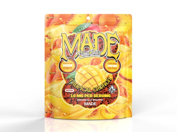 Photograph of product: TROPICAL CRUNCH - 10PK (100MG)