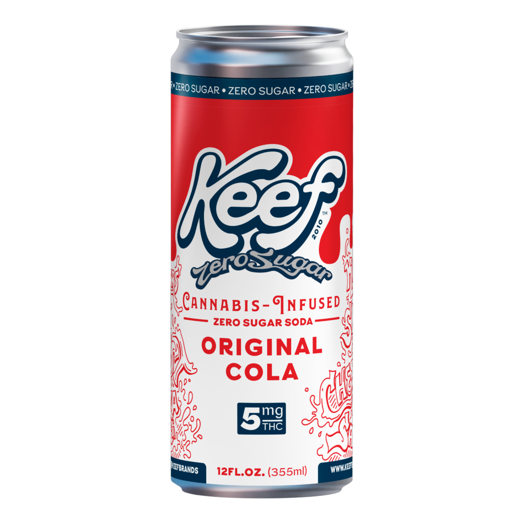 Photograph of product: Original Cola Zero Sugar Soda 5mg