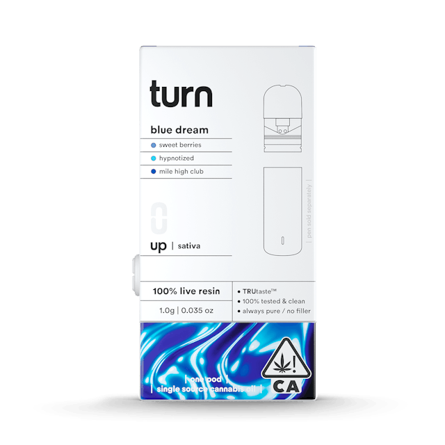 Photograph of product: Blue Dream (S) 1g Live Resin Pod - Retail