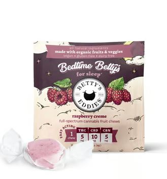Photograph of product: Raspberry Creme I 5mg Fruit Chews (10pk)