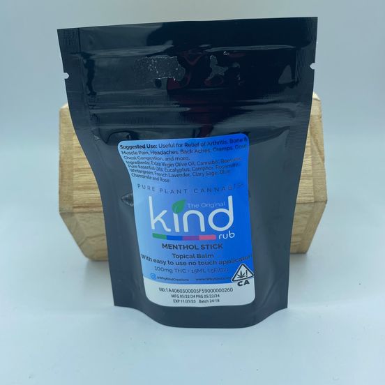 Photograph of product: Kind Creations - Menthol Stick Roll On 15ML - 