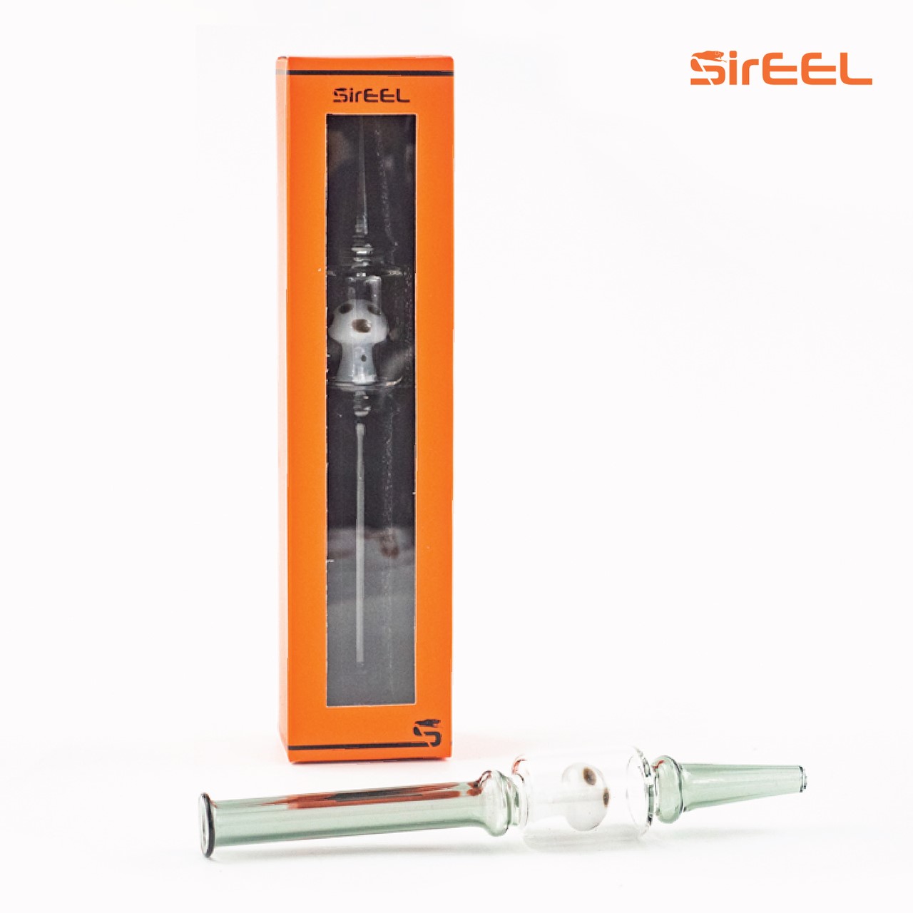 Photograph of product: SirEEL | 6.5" Mind Melding Mushroom Dream Straw, Retail Display | Assorted Colors
