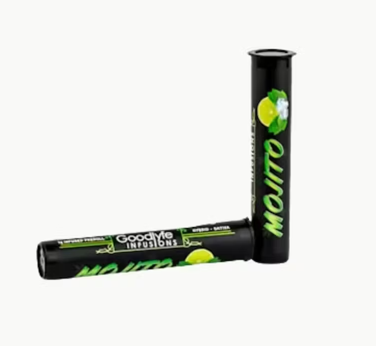 Photograph of product: GOODLYFE INFUSED PRE-ROLL | MOJITO
