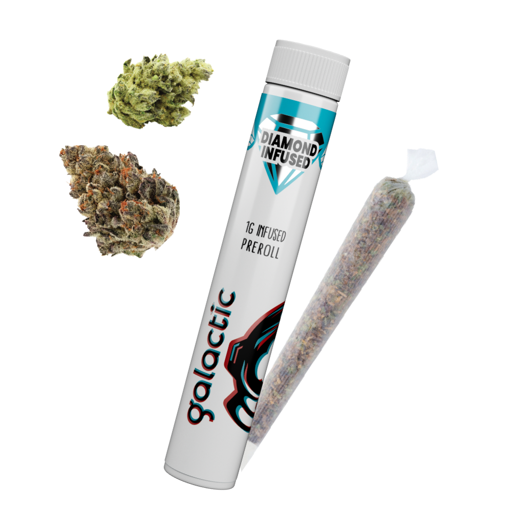 Photograph of product: Galactic | Infused Pre-Roll | Celestial Sherbert 1g