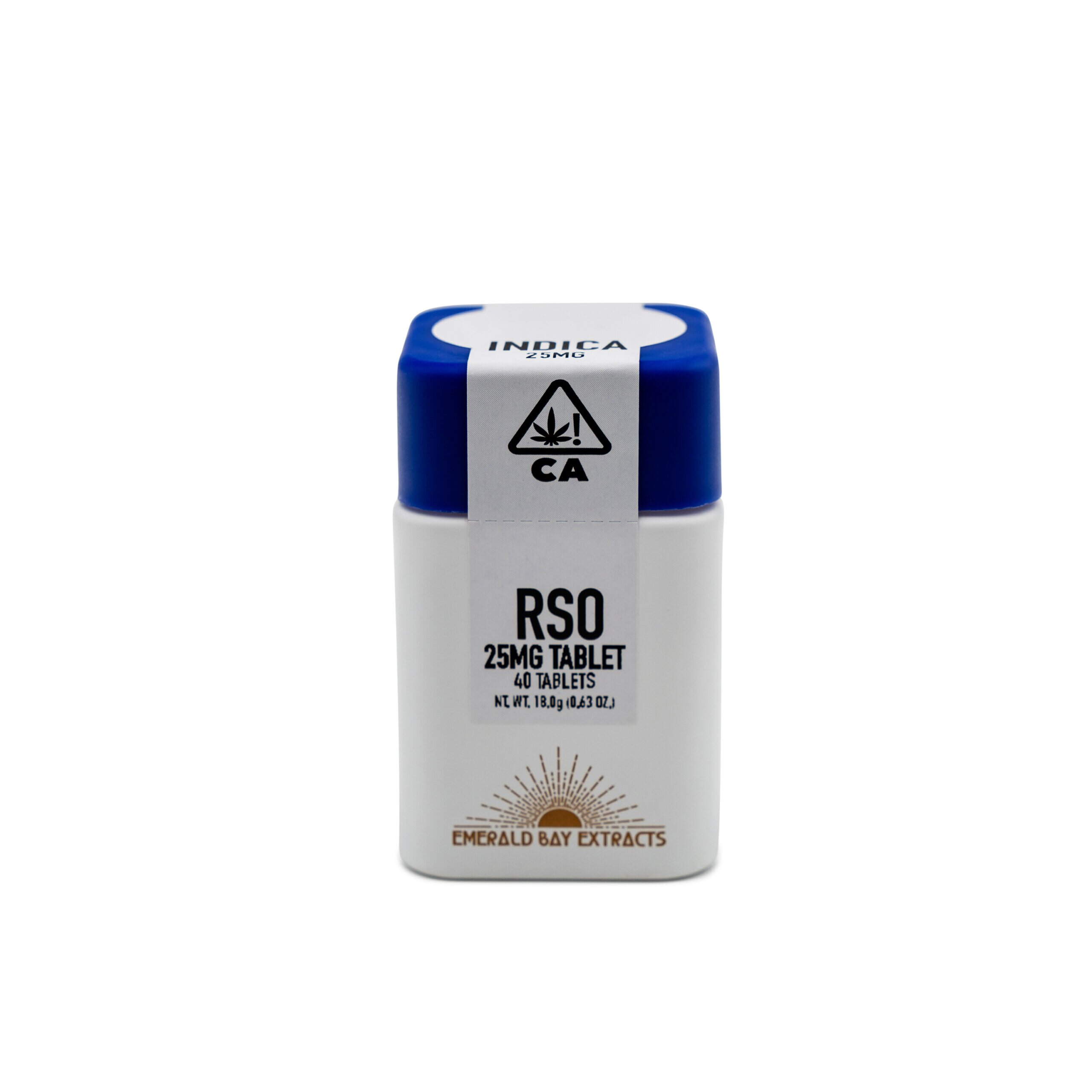 Photograph of product: Glitter Bomb (I) 25mg RSO Tablets Emerald Bay Extracts