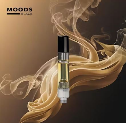 Photograph of product: Moods Black | Purple Brulee (H) | 1g Cartridge