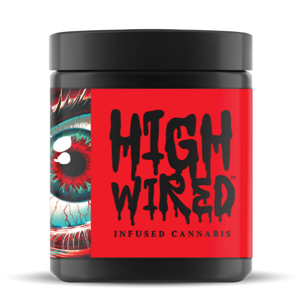 Photograph of product: High Wired | Garlic and Bananas Infused Shake 1/8oz - Hybrid