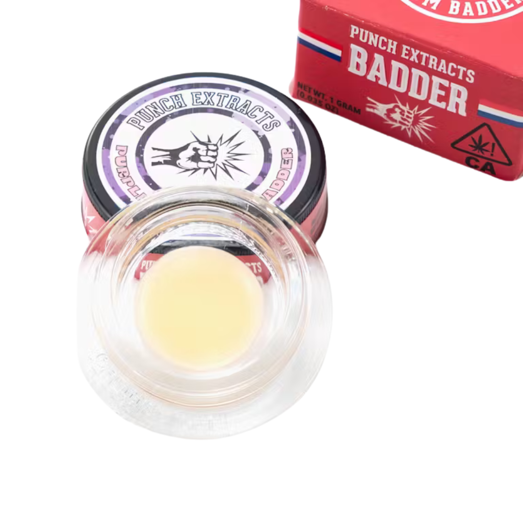 Photograph of product: PURPLE GUSHERS BHO BADDER