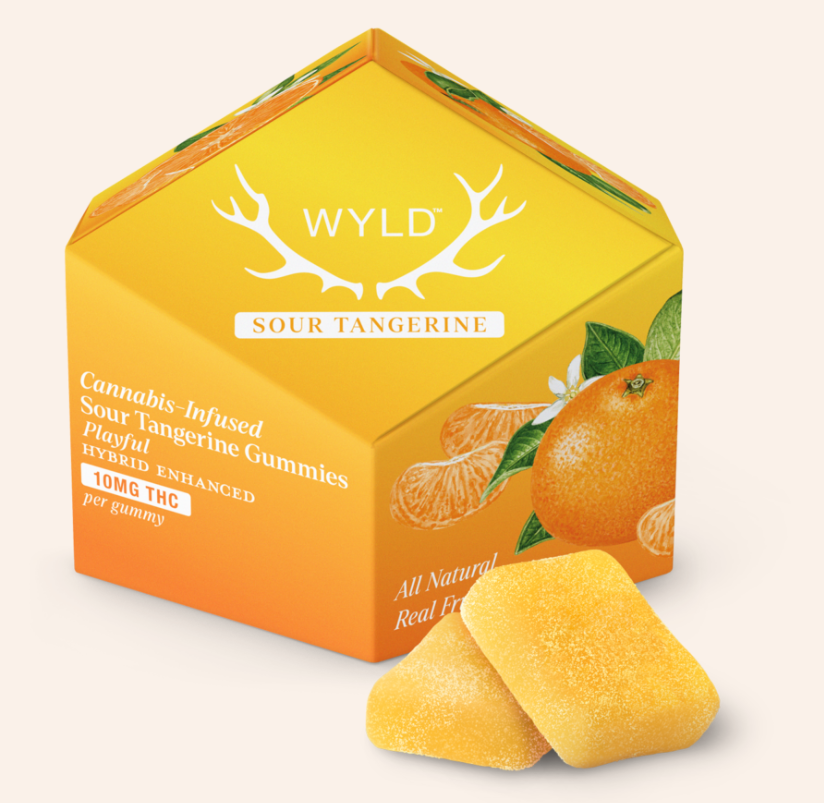 Photograph of product: Sour Tangerine | Gummy | 10pk/100mg