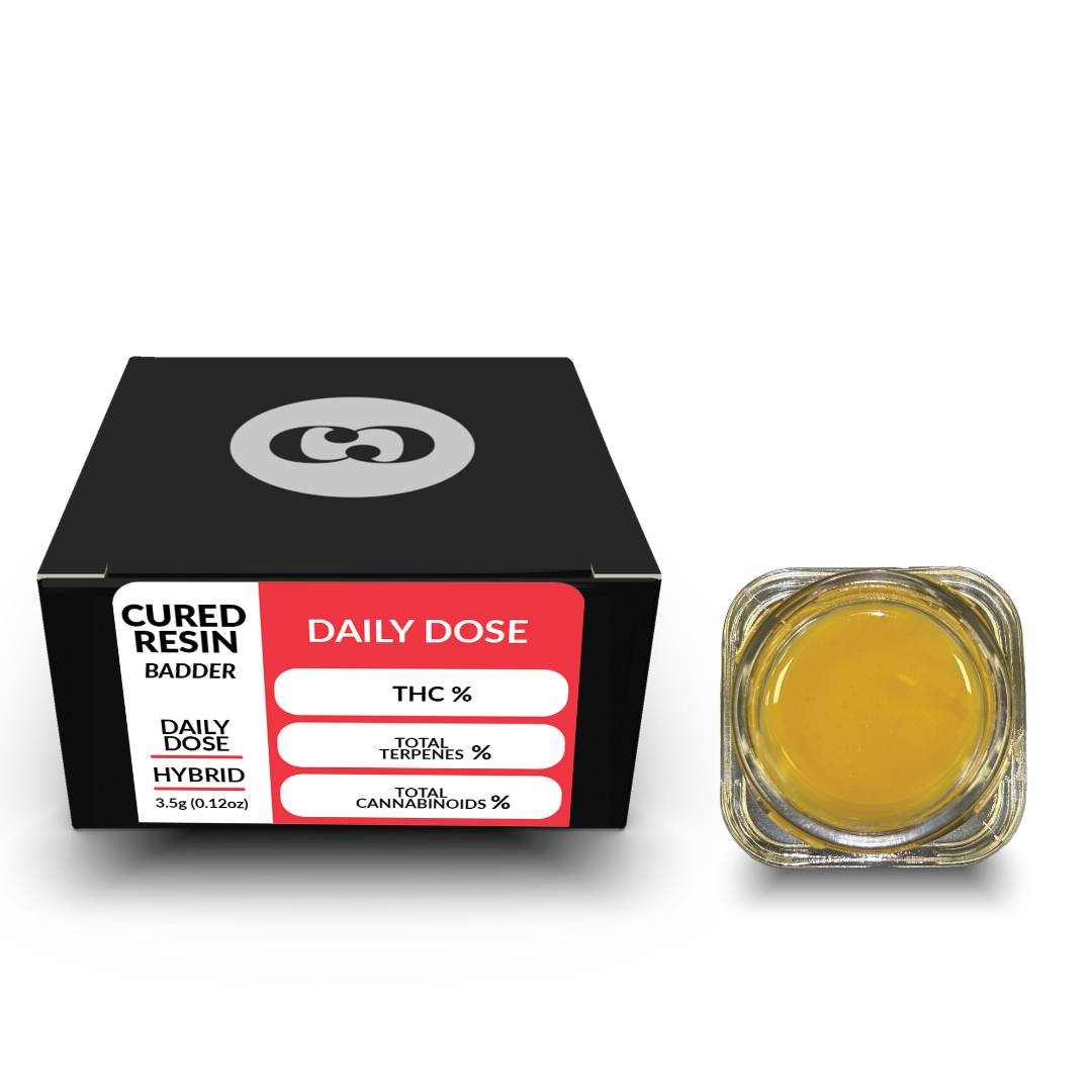 Photograph of product: Common Citizen | Chem x Chocolate Cured Resin Badder Baller Jar | 3.5g