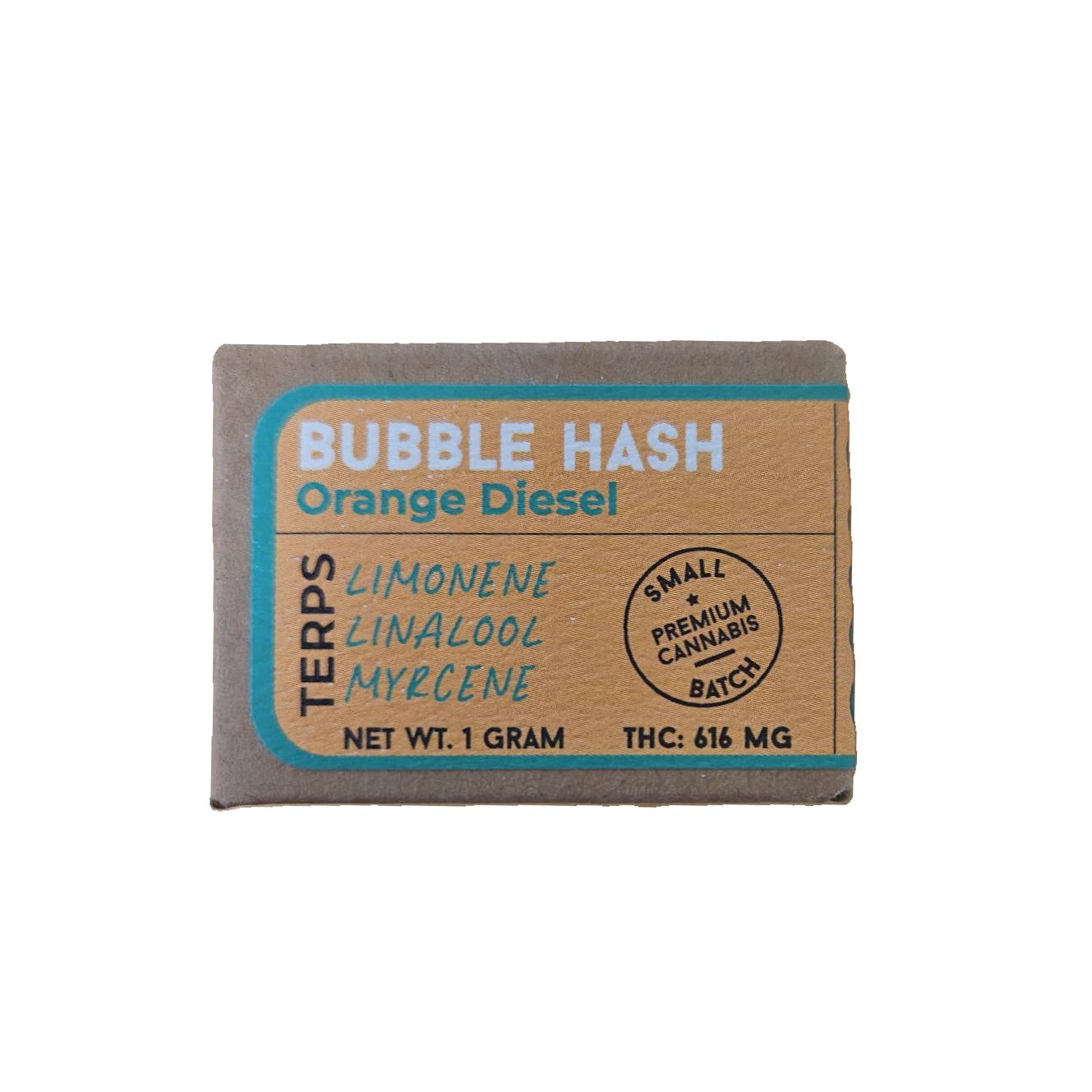 Photograph of product: Ithaca Organics | Orange Diesel | Bubble au chocolat | 1g