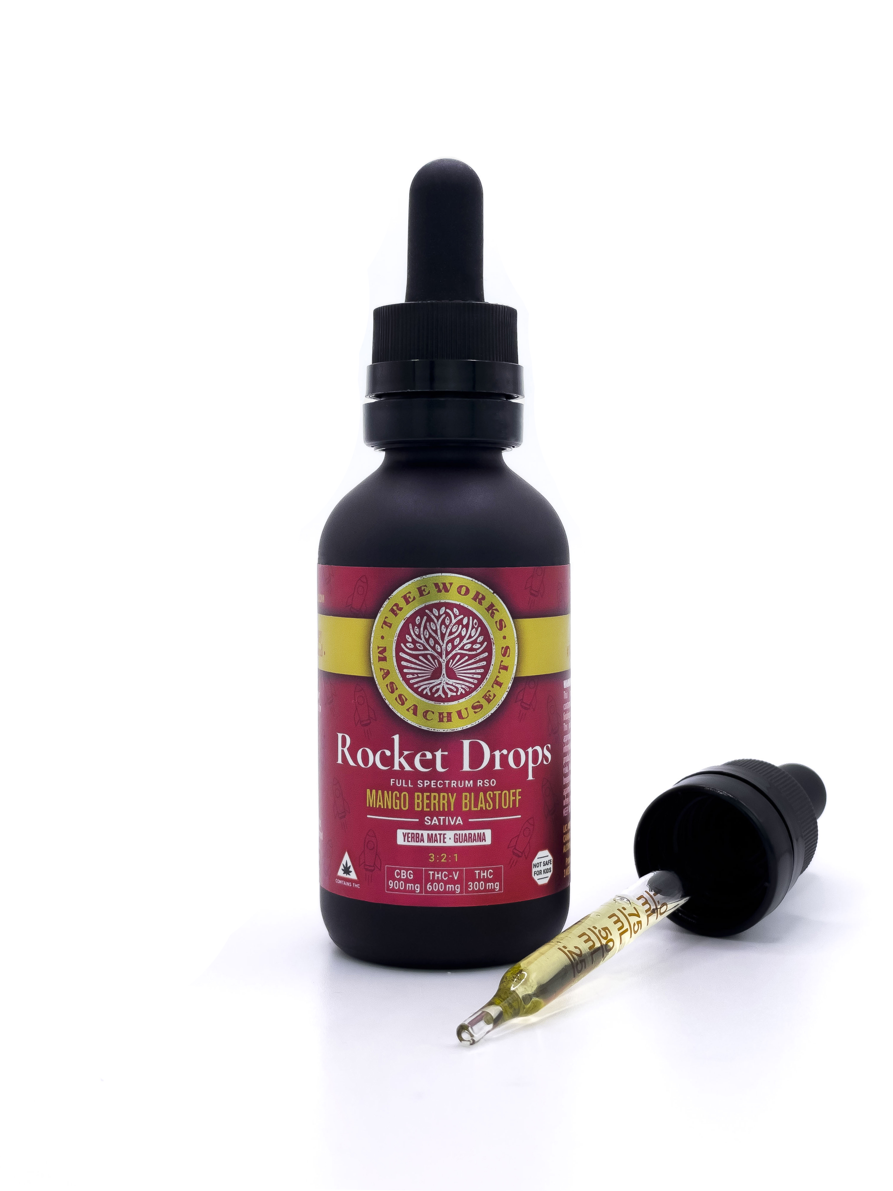 Photograph of Product: Rocket Drops - 1800mg - Sativa