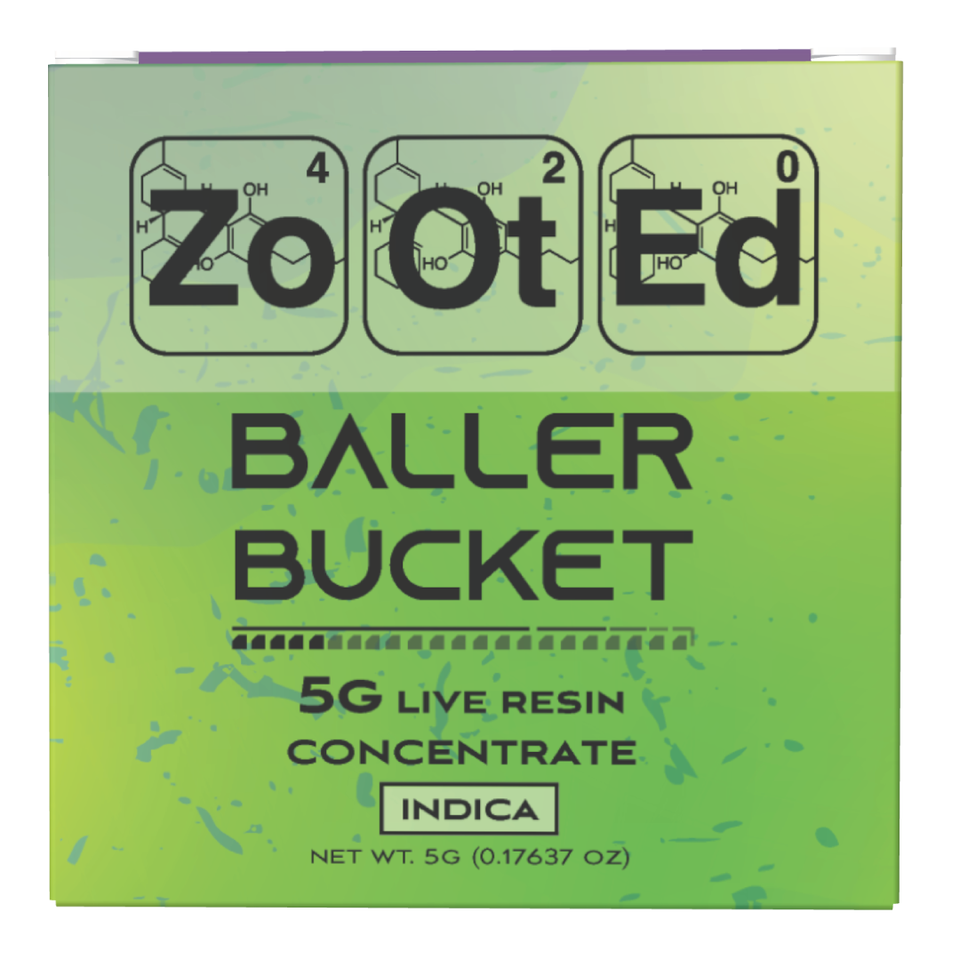 Photograph of product: Zkittlez Live Resin Badder