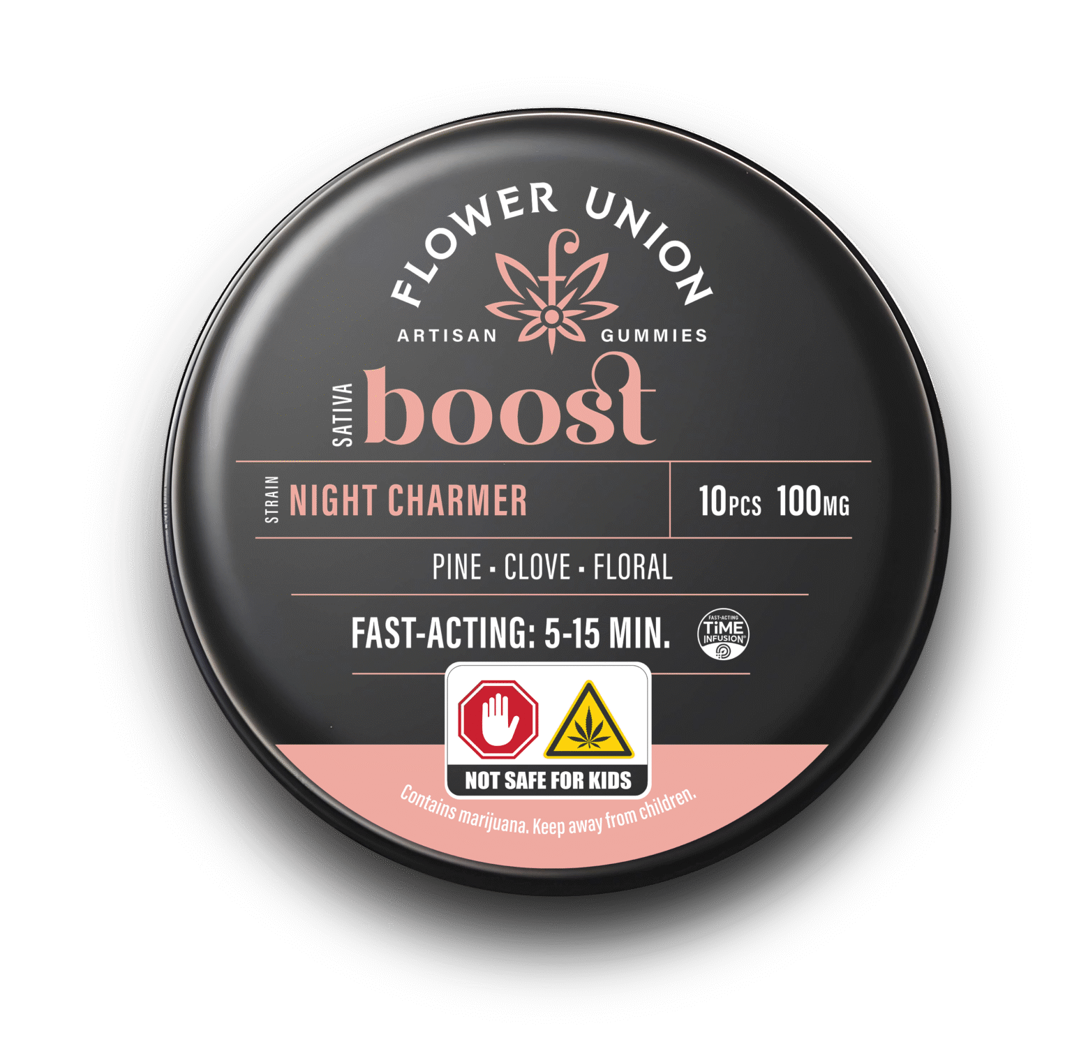 Photograph of product: Night Charmer | Boost Gummies 100mg
