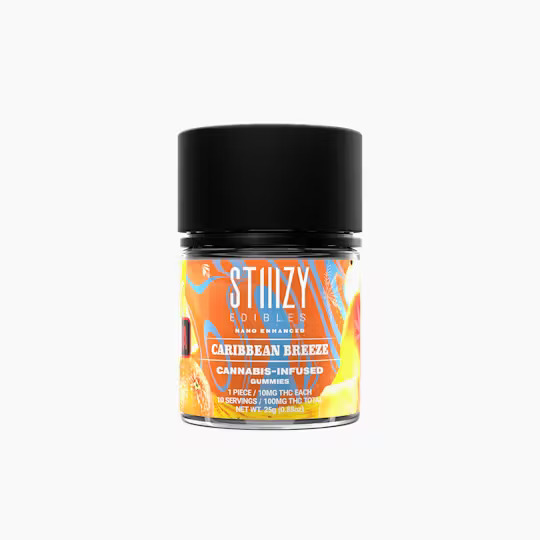 Photograph of product: Caribbean Breeze Gummies (100mg)