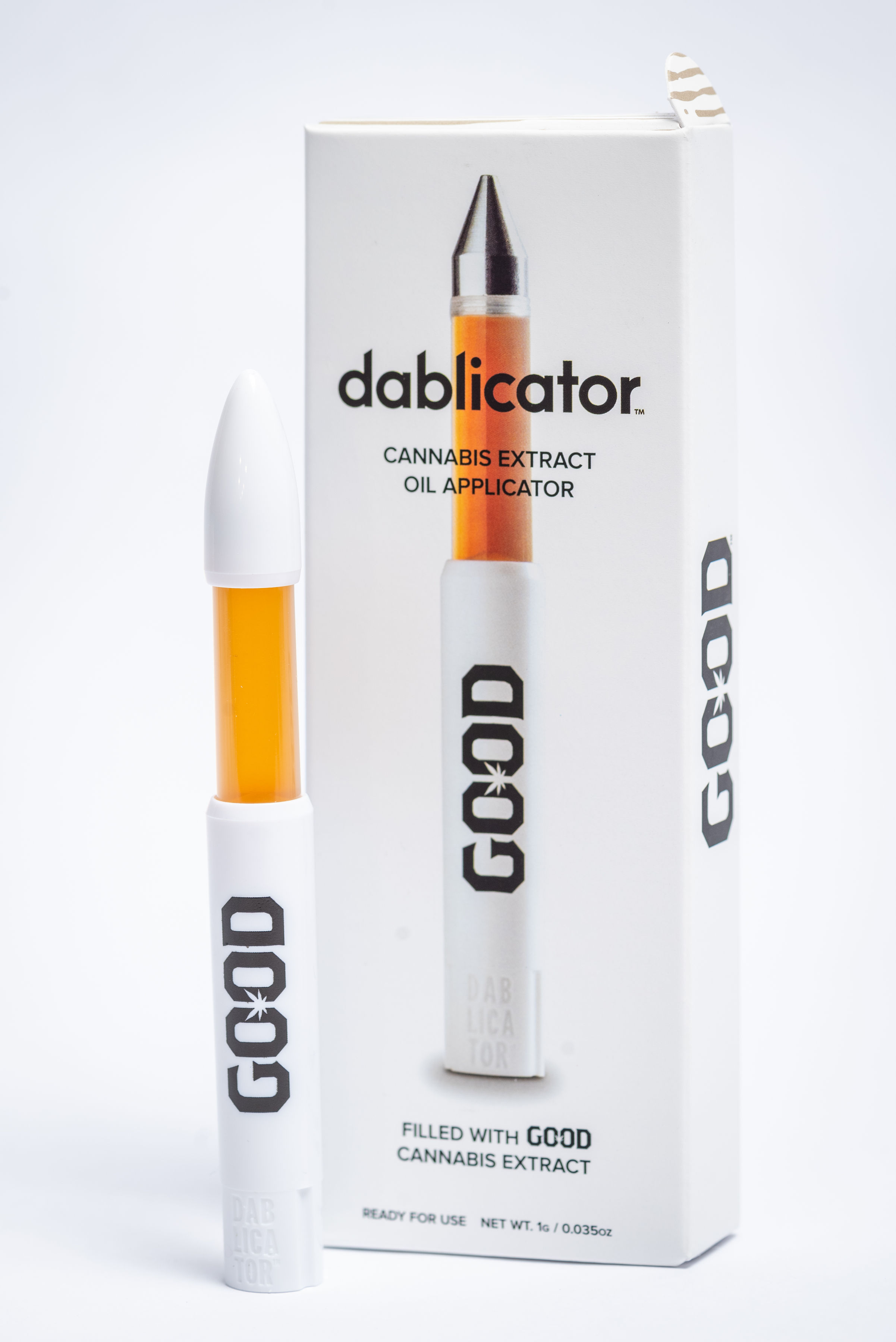 Photograph of product: Blaze Orange X Lemon Tree 1g Dablicator