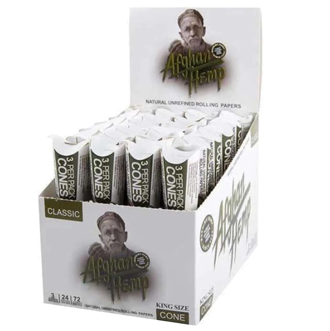 Photograph of product: Afghan Hemp King Size Papers 32pk