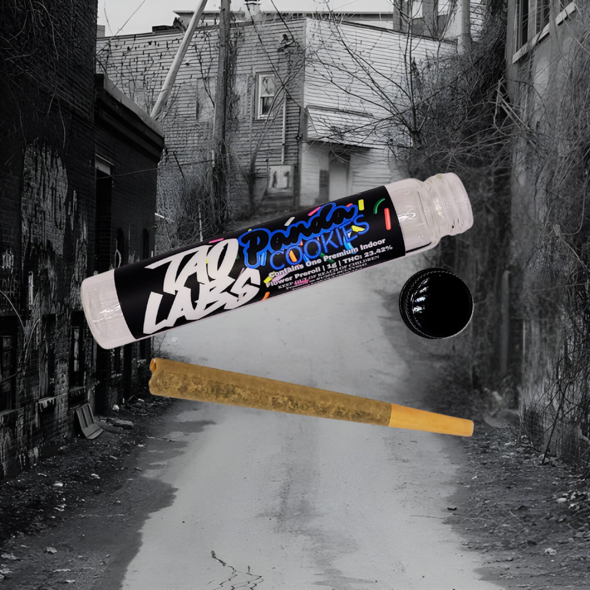 Photograph of product: Panda Cookies - Pre-roll