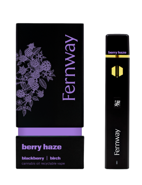 Photograph of product: Fernway Berry Haze AIO Vape