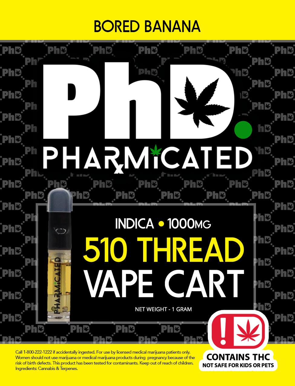 Photograph of product: Bored Banana Cartridge | 1g