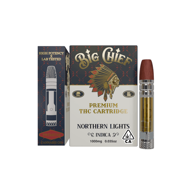 Photograph of product: Big Chief 1G Cart - Northern Lights - 