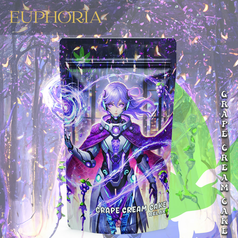 Photograph of product: Euphoria - 3.5g Prepack - Grape Cream Cake