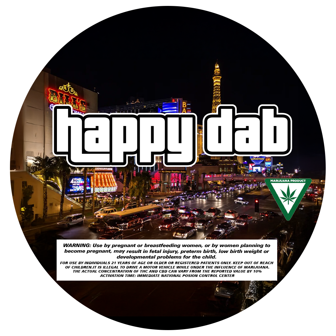 Photograph of product: Happy Dab | Live Resin - 1g - Super Runtz