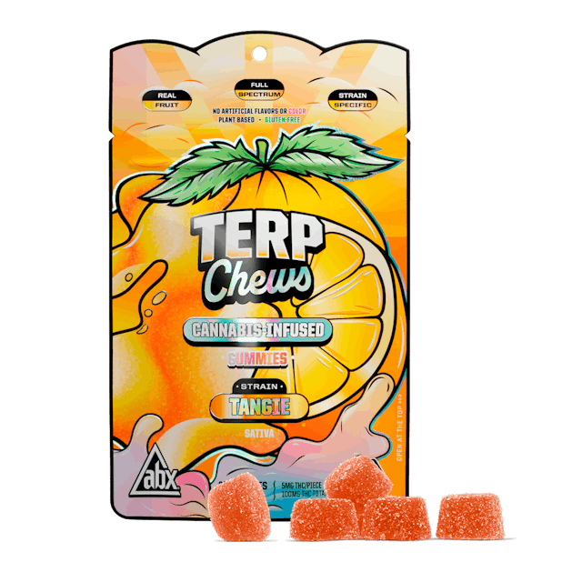 Photograph of product: Tangie | 100MG Terp Chews ABX