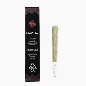 Photograph of product: Altitude Infused Pre-Roll Nasha Nigerian Haze x Nigerian Haze