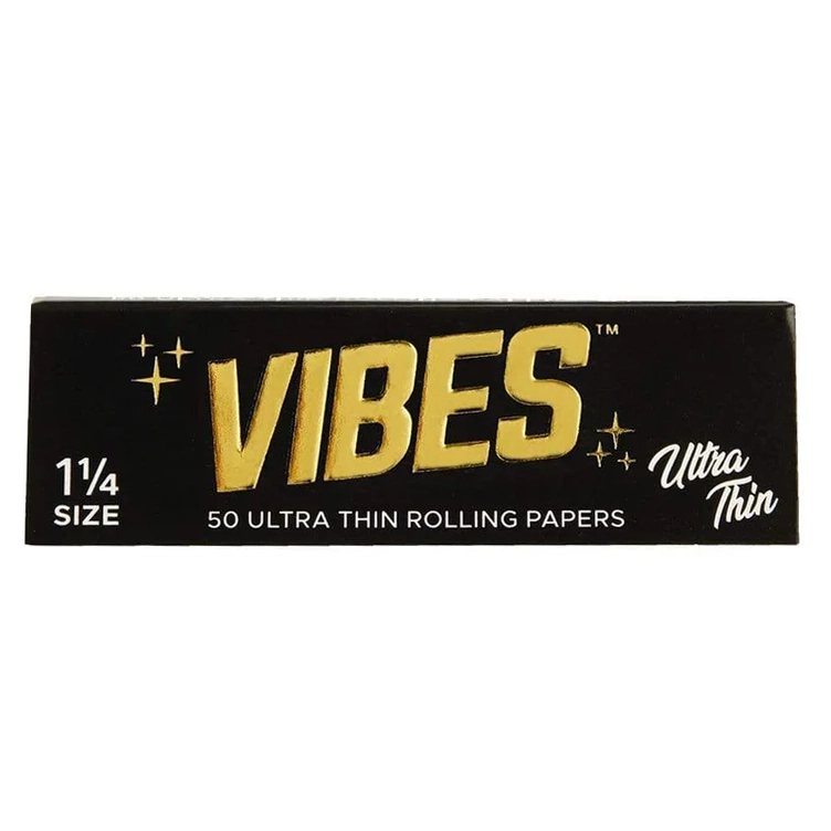 Photograph of product: Vibes Ultra Thin 1 1/4 Rolling Papers